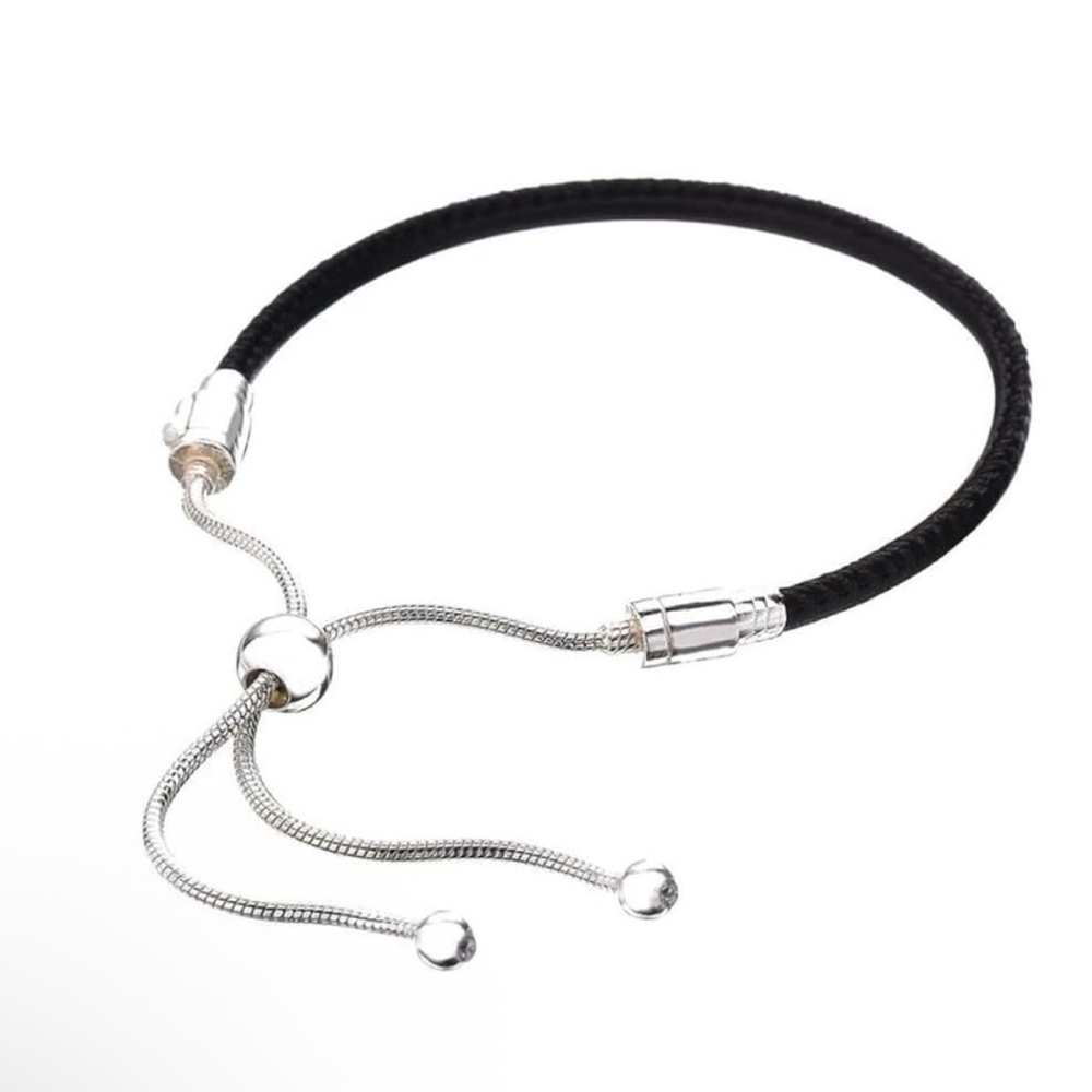 Pandora Black and Silver Bracelet